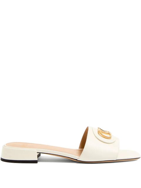 Valentino Garavani 20mm VLogo Signature slides - White - zdjęcie produktu nr 1