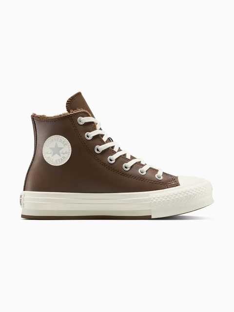 Converse trampki Chuck Taylor All Star Star Eva Lift kolor brązowy A16430C - zdjęcie produktu nr 1
