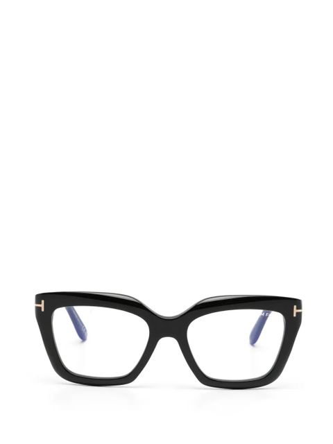 TOM FORD Eyewear geometric glasses - Black - zdjęcie produktu nr 1