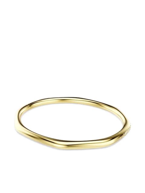 Swarovski Dextera gold crystal-embellished bangle