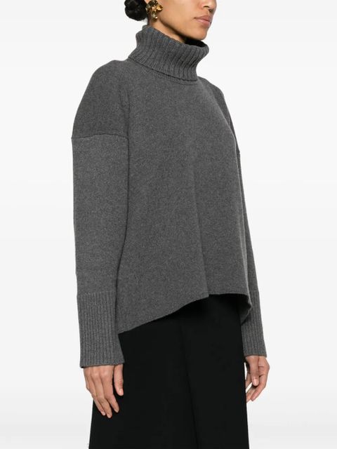 Proenza Schouler roll-neck cashmere-blend jumper - Grey