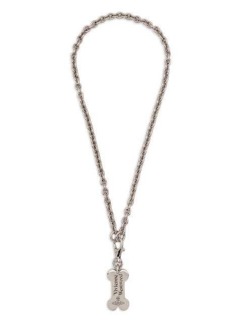 Vivienne Westwood Bone pendant necklace - Silver - zdjęcie produktu nr 1