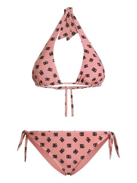 Dolce & Gabbana DNA polka-dot print bikini - Pink - zdjęcie produktu nr 1