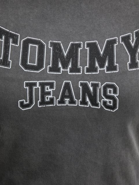 Tommy Jeans t-shirt bawełniany damski kolor czarny DW0DW21966