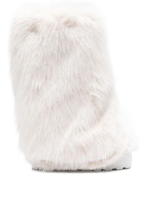 Casadei trimmed ankle boots - White - zdjęcie produktu nr 1