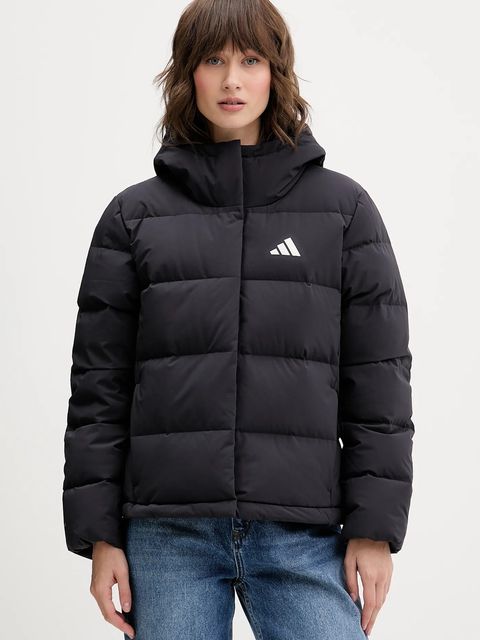 adidas kurtka puchowa Helionic kolor czarny zimowa JN2086