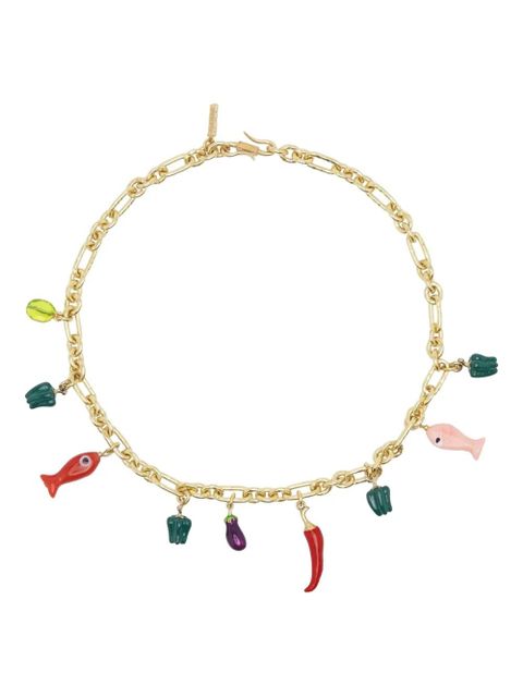 ALEMAIS charm chain necklace - Gold - zdjęcie produktu nr 2