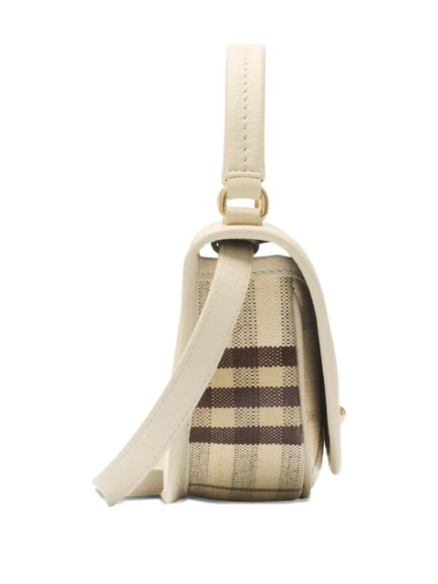 Burberry check-pattern mini bag - Neutrals