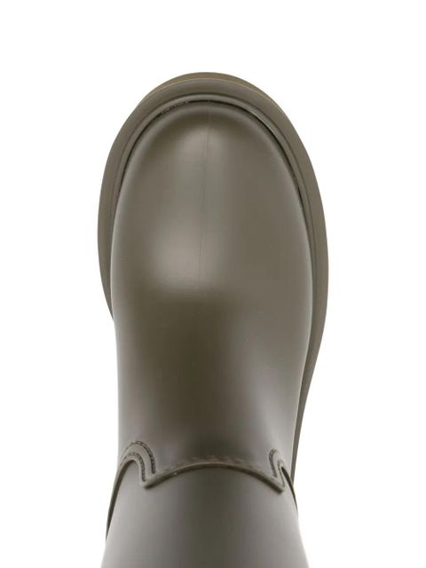 Moncler pull-tab logo rain boots - Green - zdjęcie produktu nr 2