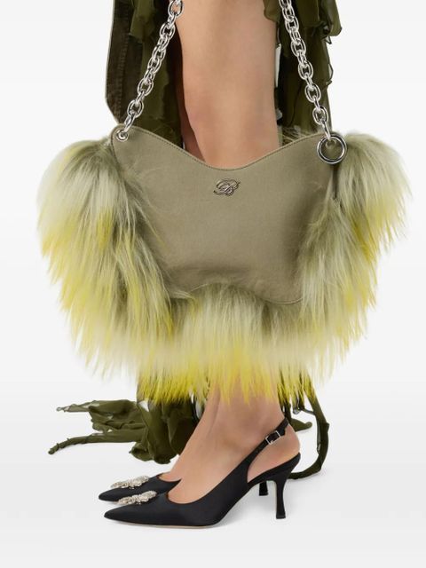 Blumarine butterfly-shape shoulder bag - Green - zdjęcie produktu nr 2