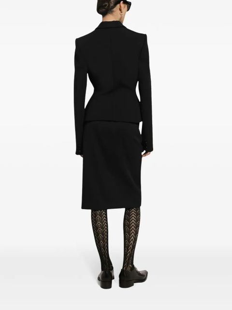 Dolce & Gabbana woolen skirt - Black