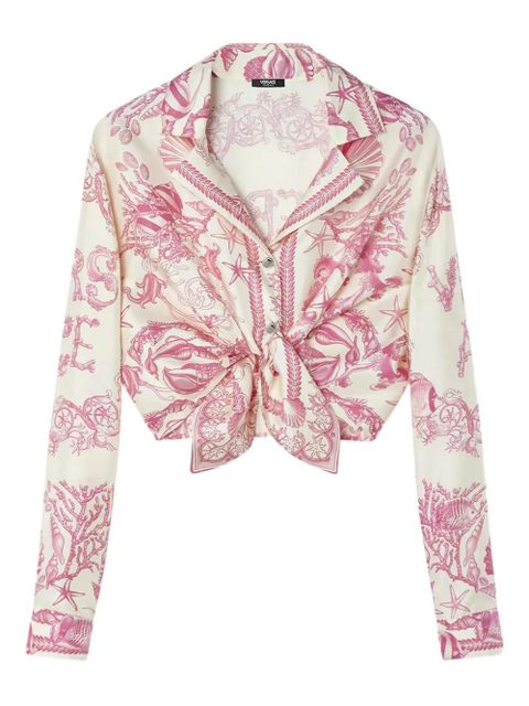 Versace Underwater Barocco shirt - Pink - zdjęcie produktu nr 1