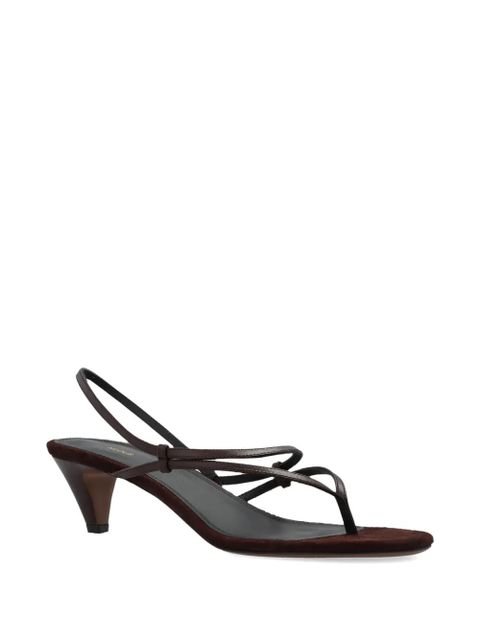 NEOUS Safi open-toe leather sandals - Brown - zdjęcie produktu nr 2
