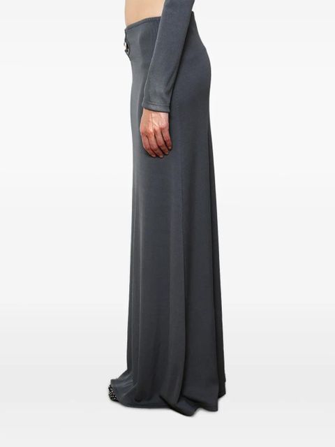 Christopher Esber Trio Stone maxi skirt - Grey