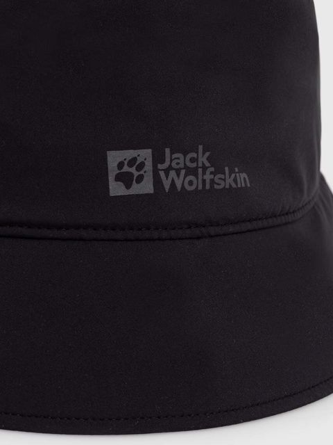 Jack Wolfskin kapelusz Rain Bucket kolor czarny 1911891 - zdjęcie produktu nr 2