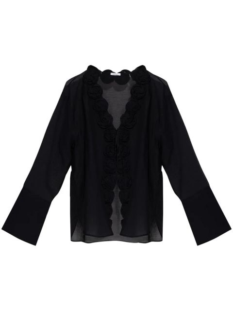 Oséree beach shirt - Black - zdjęcie produktu nr 1