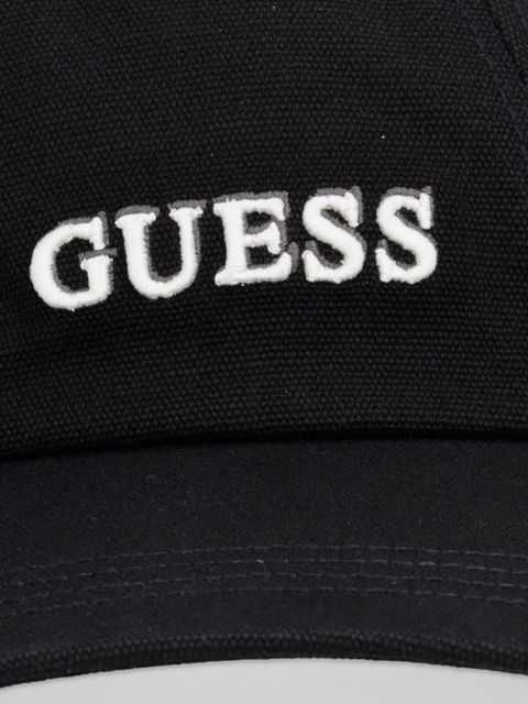 Guess czapka z daszkiem damska bawełniana GABARDINE - zdjęcie produktu nr 1