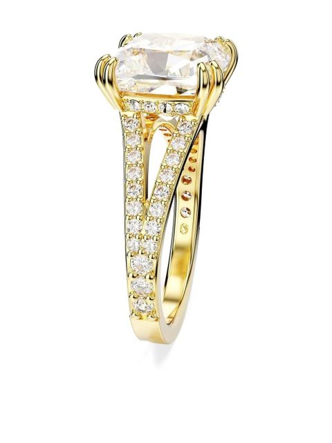 Swarovski Stilla crystal-embellished ring - Gold - zdjęcie produktu nr 2