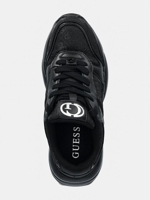 Guess sneakersy SAMNIE kolor czarny FLFSAM FAL12