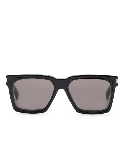 Saint Laurent Eyewear square-frame tinted sunglasses - Black - zdjęcie produktu nr 1