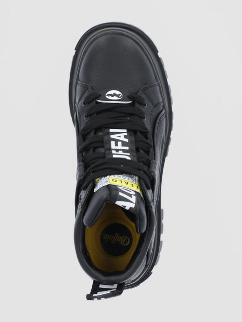 Buffalo sneakersy Aspha NC MID kolor czarny na platformie 1622045