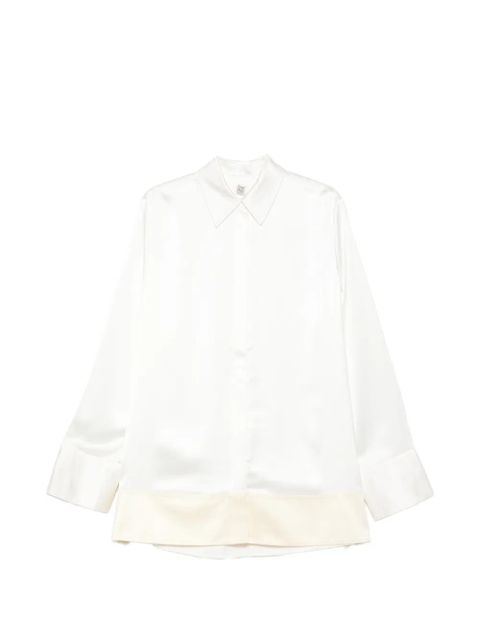 TOTEME tuxedo shirt - White - zdjęcie produktu nr 1