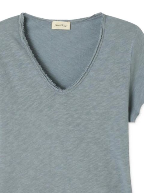 American Vintage Sonoma V-neck T-shirt - Blue - zdjęcie produktu nr 2