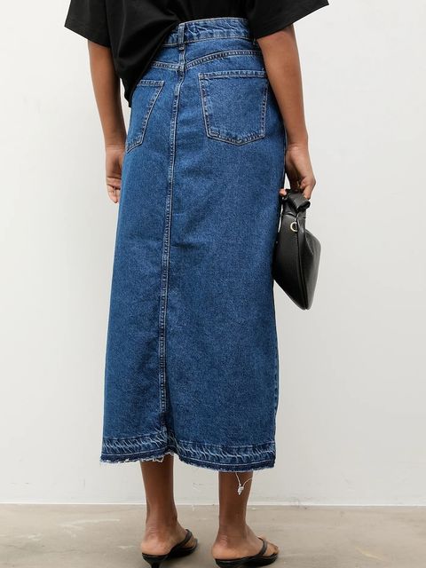 Answear.LAB spódnica jeansowa