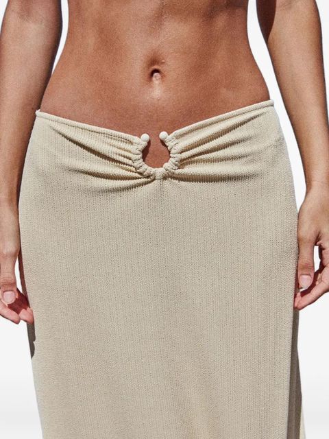 Johanna Ortiz Keel skirt - Neutrals - zdjęcie produktu nr 2