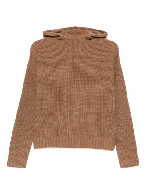 Max Mara hooded knitted top - Neutrals - zdjęcie produktu nr 1