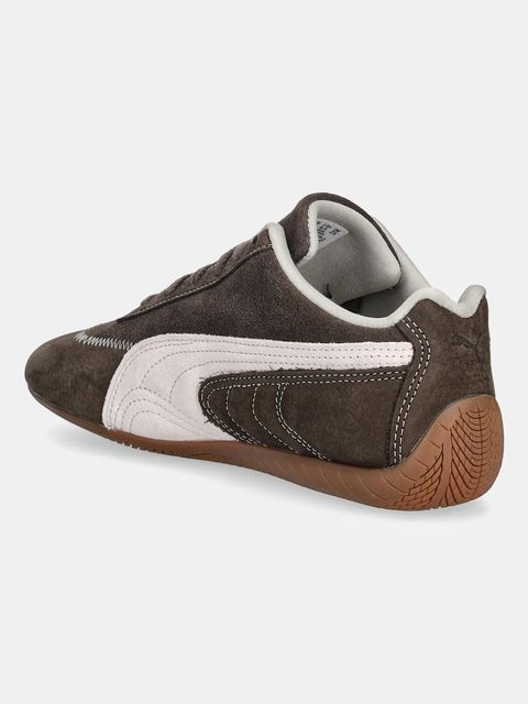 Puma sneakersy zamszowe Speedcat Wine Club Wns damskie kolor brązowy 402562