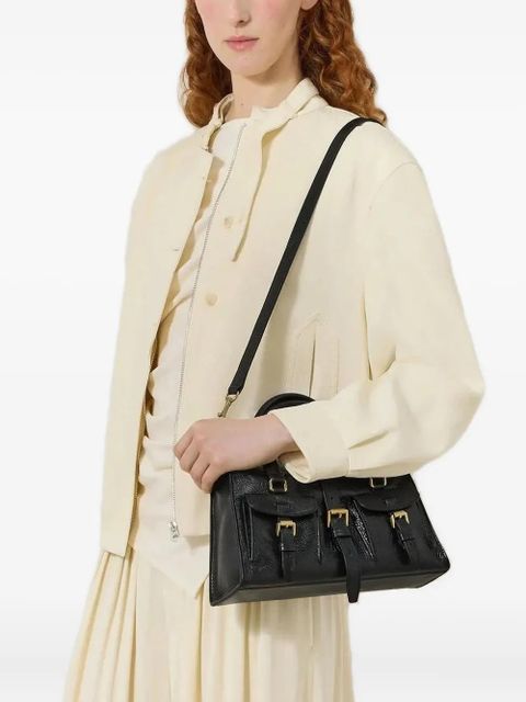 Mulberry small Roxanne leather tote bag - Black - zdjęcie produktu nr 2