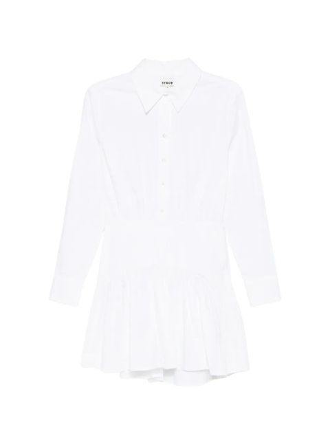 STAUD Rocco mini dress - White - zdjęcie produktu nr 1