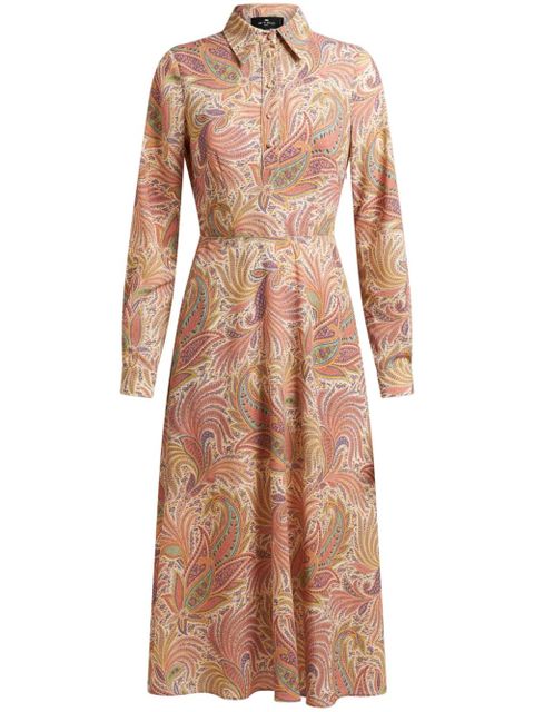 ETRO Sable midi dress - Neutrals - zdjęcie produktu nr 1