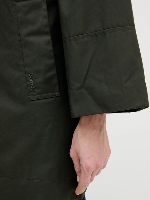 Barbour płaszcz Fia kolor zielony LSP0276