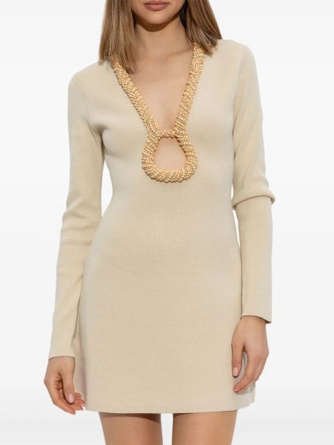 Cult Gaia Zev mini dress - Neutrals
