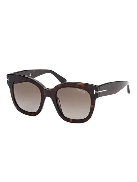 TOM FORD Eyewear square-frame sunglasses - Brown - zdjęcie produktu nr 2