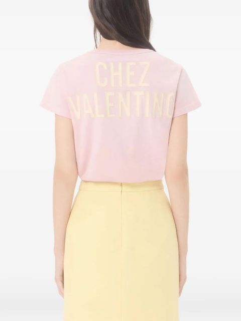 Valentino Garavani print T-shirt - Pink