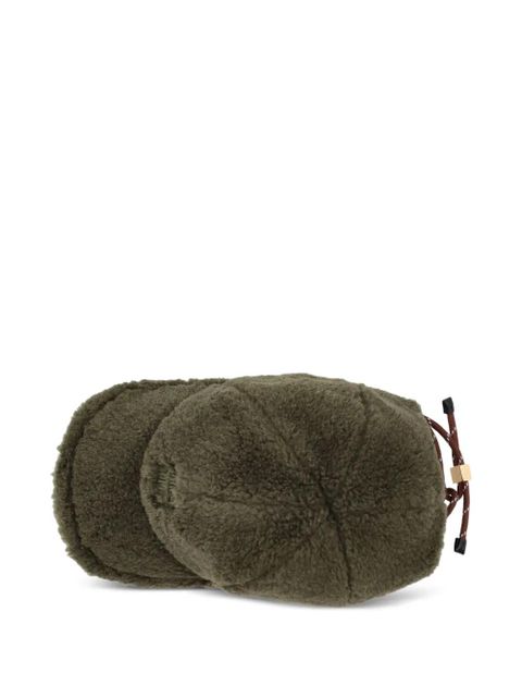 Miu Miu fleece baseball cap - Green