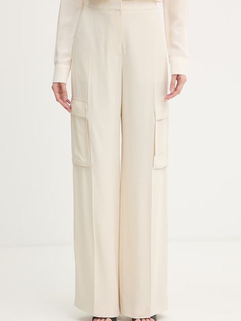 BOSS spodnie cargo damskie z wiskozą Tianamia1 - zdjęcie produktu nr 1