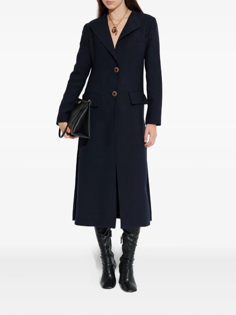 ETRO embroidered-button coat - Black - zdjęcie produktu nr 2