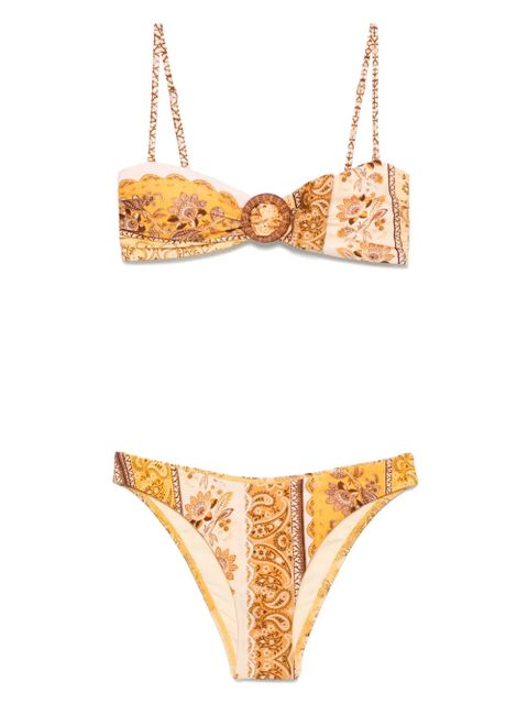 ZIMMERMANN Lucky Bamboo Ring bikini - Yellow - zdjęcie produktu nr 1