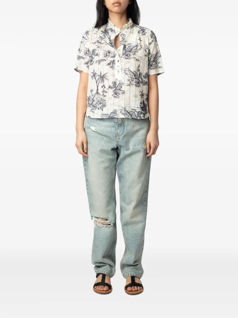 Zadig&Voltaire Topher shirt - White - zdjęcie produktu nr 2