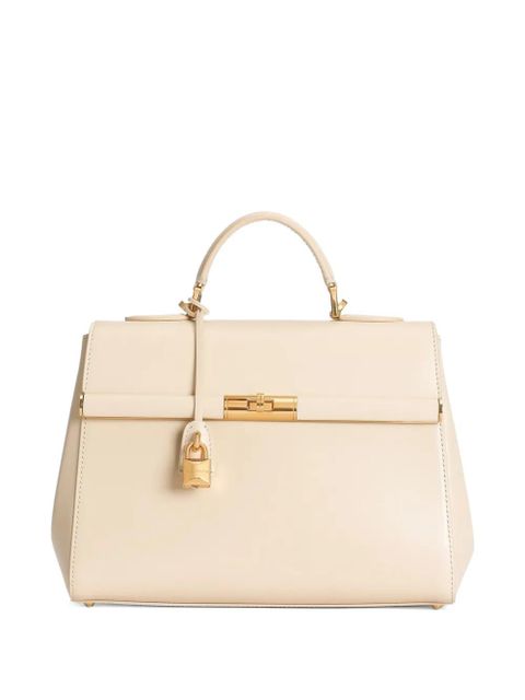 Dolce & Gabbana Marlene handbag in palmellato calfskin - Neutrals - zdjęcie produktu nr 1