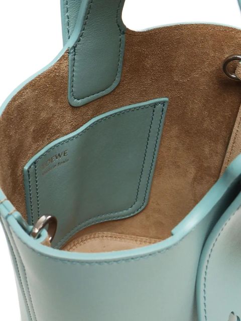 LOEWE Pebble bucket bag - Blue