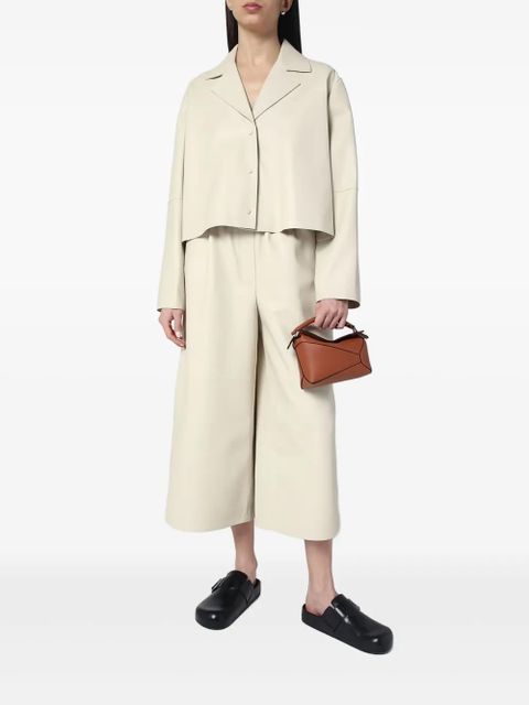 LOEWE small Puzzle tote bag - Brown