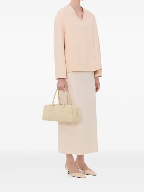 LouLou de Saison MAARA asymmetric collarless jacket - Neutrals - zdjęcie produktu nr 2