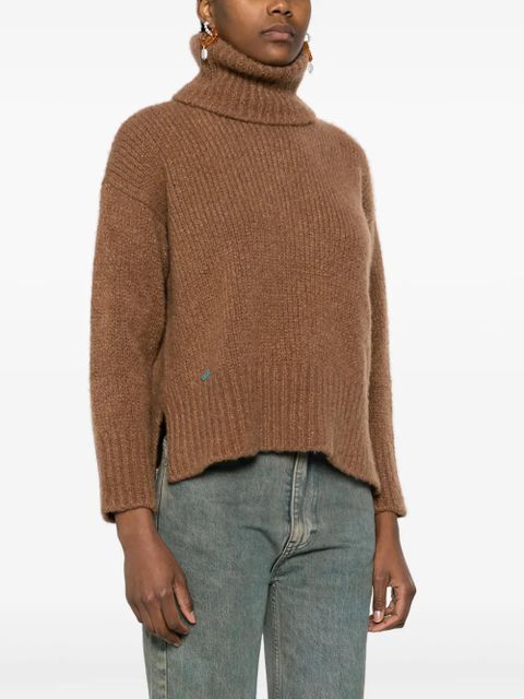 Alanui Finest roll-neck jumper - Brown