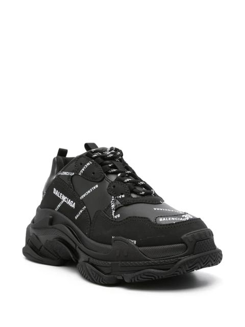 Balenciaga Triple S low-top sneakers - Black - zdjęcie produktu nr 2