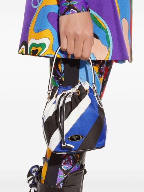 PUCCI Yummy bucket bag - Blue - zdjęcie produktu nr 2